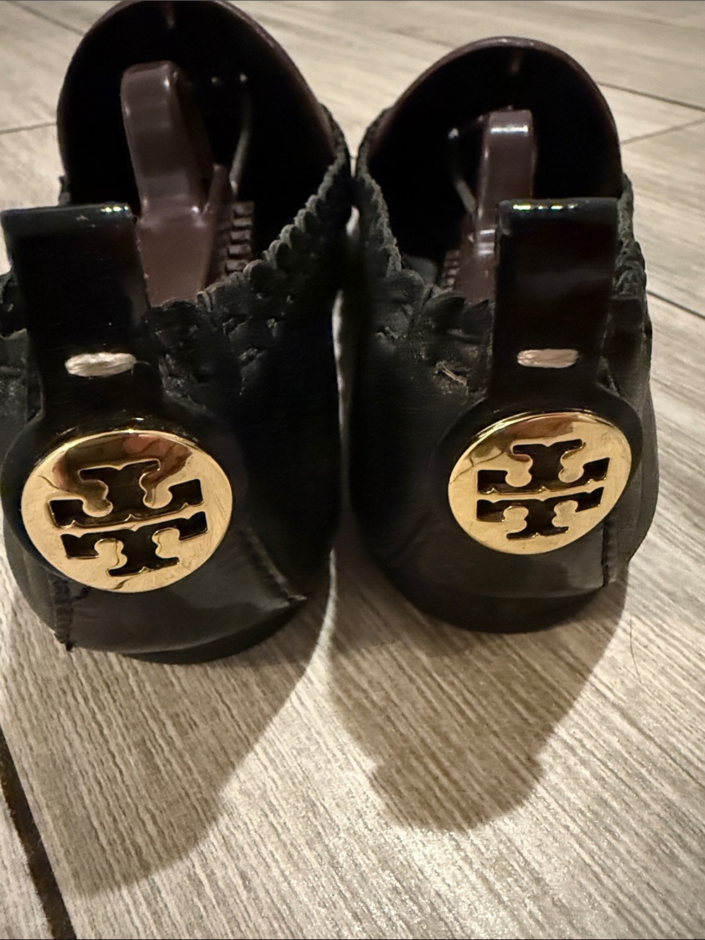 Tory Burch Abbey black Flats size 7